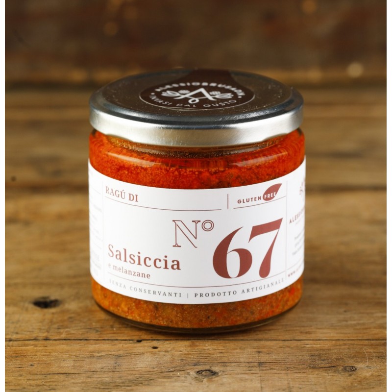 No 67 Ragu Salsiccia e Melanzane