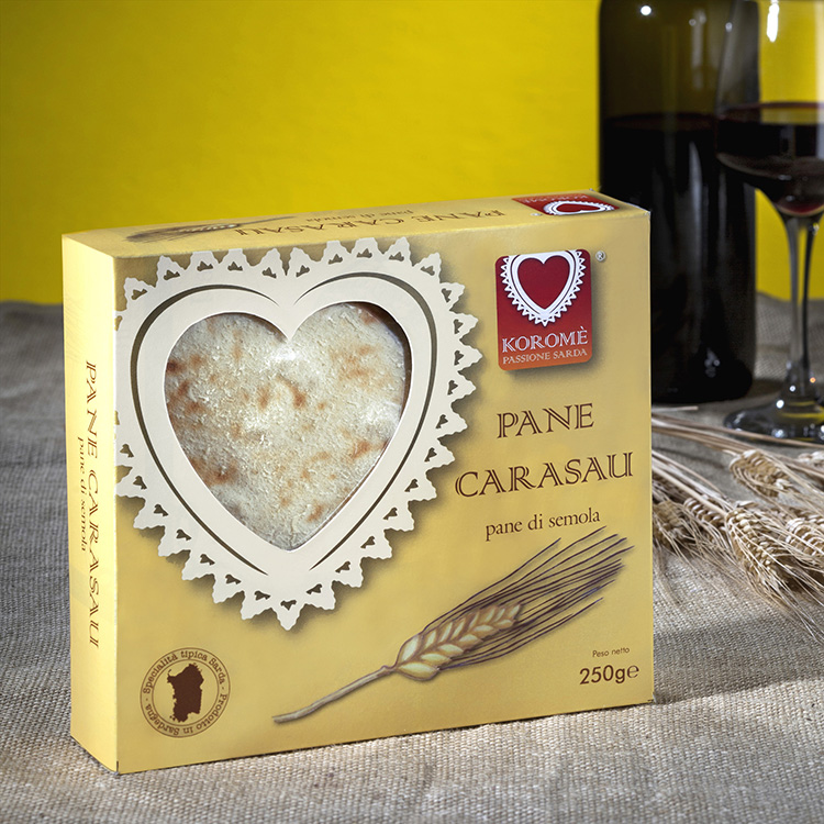 Pane Carasau Astuccio 250 gr Korome 