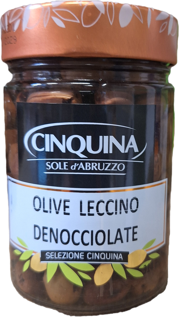 Pot Olive Leccino Denocciolato  180 gr. 