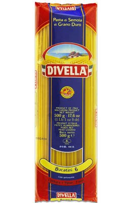 [01206] 6 Bucatini 500 gr. Divella