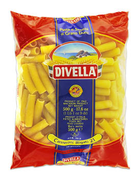 [01221] 21 Canneroni Rigati 500 gr. Divella