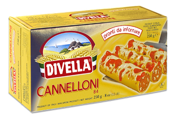 [01284] 84 Canelloni 250 gr. Divella