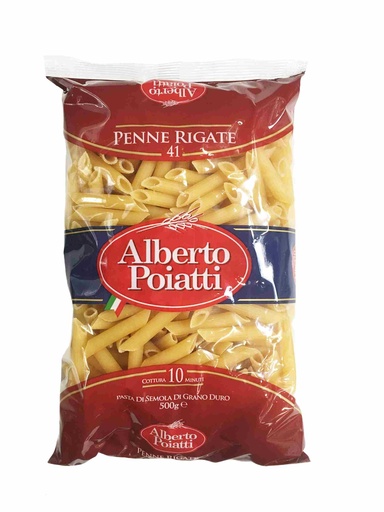[016141] Penne Rigate 500 gr.    41     A.Poiatti