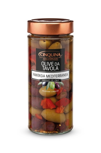 [05118] Pot Olive Fantasia Mediterranea 320 gr.