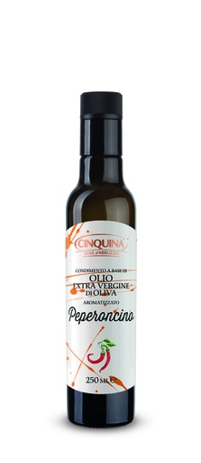 [05338] Olio EV Peperoncino 0.250 ltr.  Cinquina