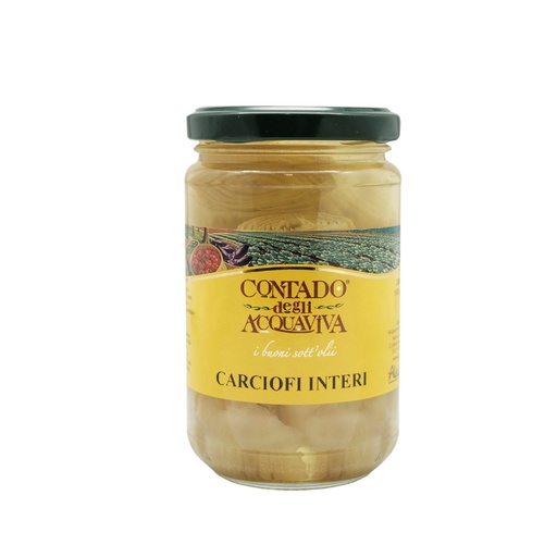 [06418] Carciofini Interi  280 gr. Contado