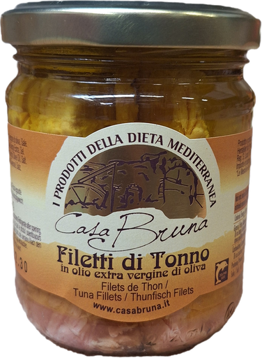 [07012] Filetti Tonno 185 gr.   Casa Bruna