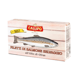 [07031] Filletti Salmone    120 gr.      Callipo