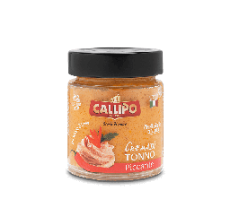 [07051] Crema di Tonno peperoncino   135 gr.    Callipo