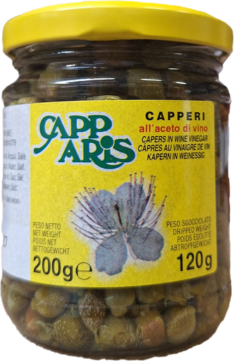 [08247] Capperi all'Aceto 200 gr.      ICS