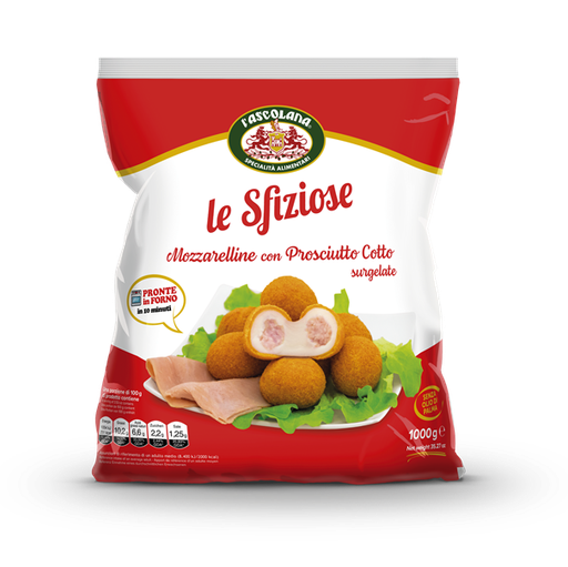 [12045] LE SFIZIOSE Mozzarelline con prosc. 5*1 kg