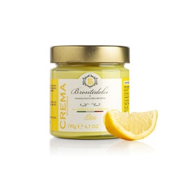[13831] crema spalm. al limone 190 gr  BRONTE DOLCI