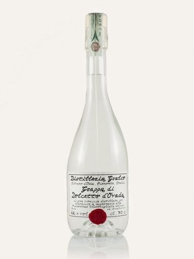 [19200] Grappa di Dolcetto d'Ovada 0,7ltr. 42% Gualco Bartolomeo