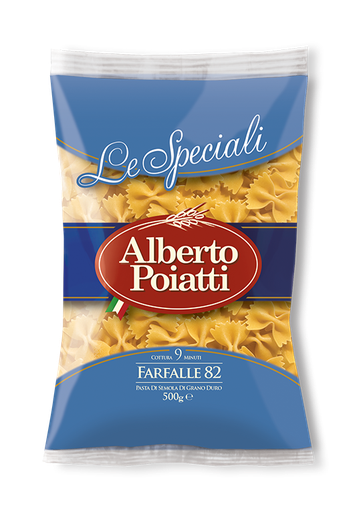 [016082] Farfalle 82 Speciali 500 gr.       A.Poiatti