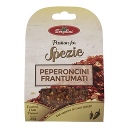 [08160] Peperoncini Frantumati  100 gr.    Borghini