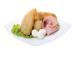 [12062] fiori ripieni mozz. e cotto 1kg