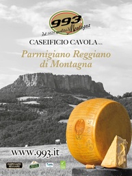 [10018] 993 Reggiano di Montagna 100 gr Gemalen  24 mnd.