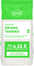 [03153] Farina tipo 2 base 5 kg    Rachello