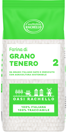 [03153] Farina tipo 2 base 5 kg    Rachello