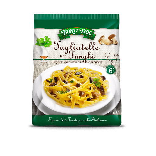 [07060] Tagliatelle ai Funghi 550 gr.   Bonta ADRIATICA