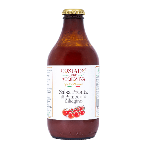 [04035] Salsa Pronta di Pomodoro Ciliegino 330gr Contado