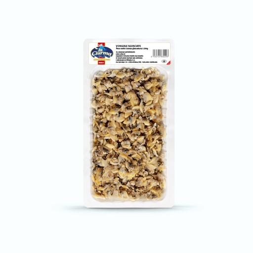 [07087] Vongole Sgusciate skin 250 gr La Ciurma 