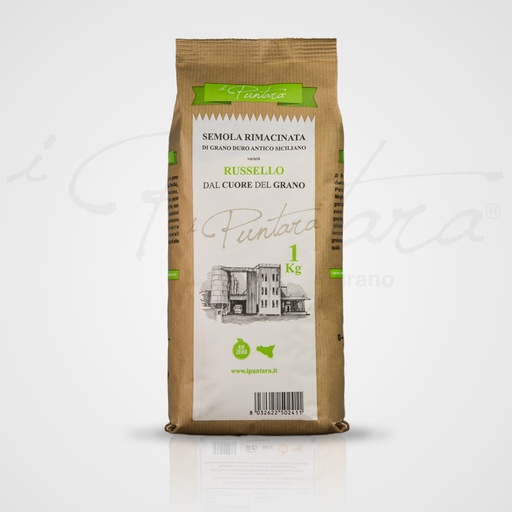 [03134] Semola Rimacinata Russello Puntara 1 kg  SAMOC 