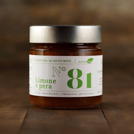 [06647] No 81 Confettura Limone e Pere