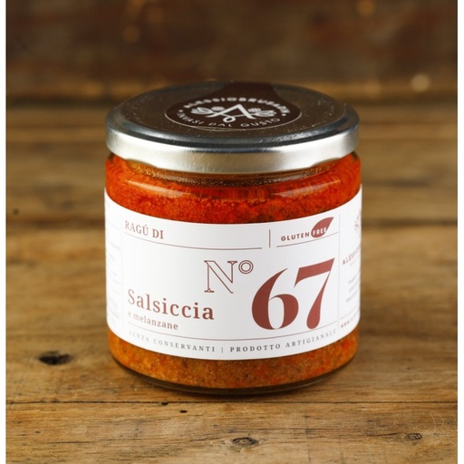 [06273] No 67 Ragu Salsiccia e Melanzane