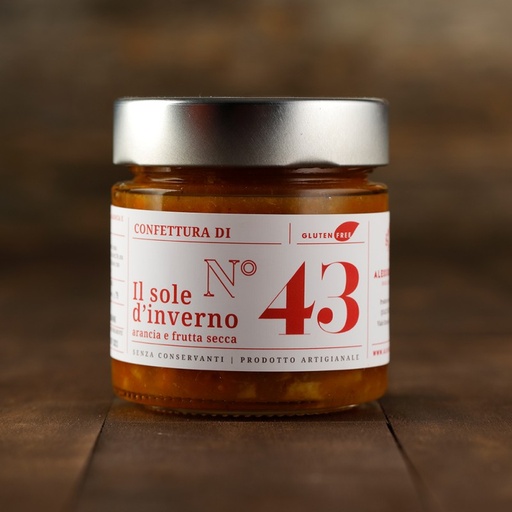 [06653] No 43 Confettura Sole dinverno Arancia e frutta secca