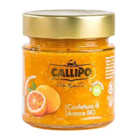 [06623_kl] Confettura Arance bio 100 gr.  Callipo